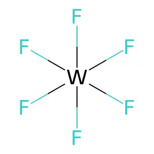 六氟化钨 structure