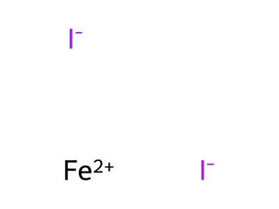 碘化亚铁 structure