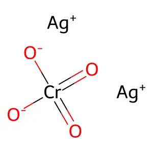 铬酸银 structure
