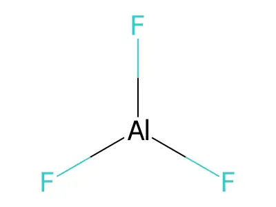 氟化鋁 structure