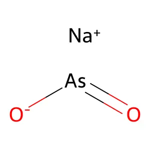 偏亚砷酸钠 structure