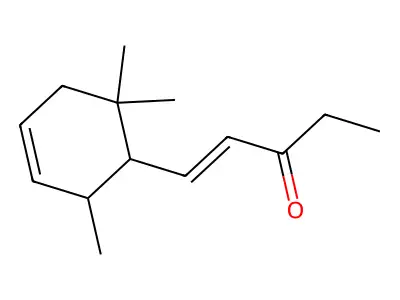 Methyl-delta-ionone structure