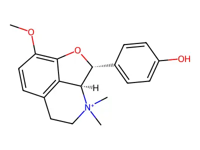 Quettamine ion structure
