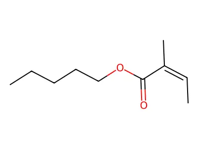 Amyl Angelate structure