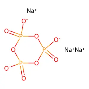 三偏磷酸钠 structure