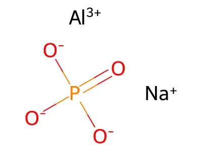 Sodium aluminum phosphate structure