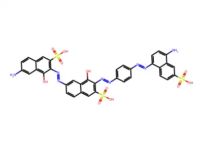 C.I. Direct Black 80 structure