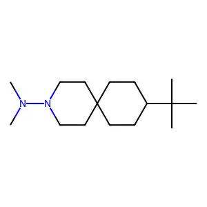 9-tert-butyl-N,N-dimethyl-3-azaspiro[5.5]undecan-3-amine structure