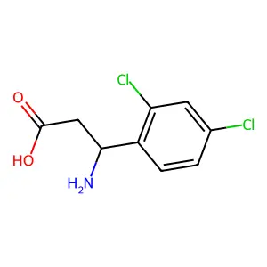 3-Amino-3-(2,4-Dichlorophenyl)-Propionic Acid structure