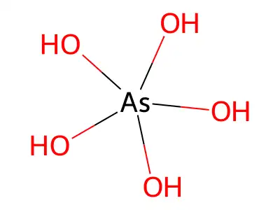 Arsorane, pentahydroxy- structure