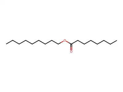 Nonyl octanoate structure