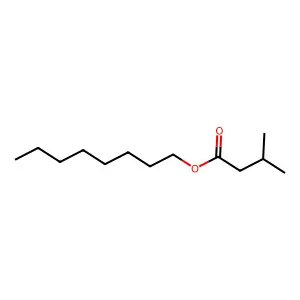 Octyl isovalerate structure