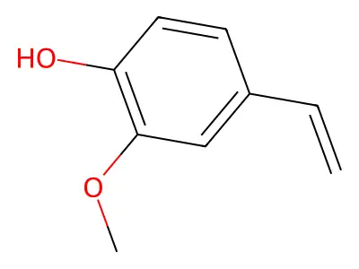4-乙烯基愈创木酚 structure