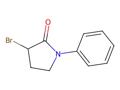3-Bromo-1-phenylpyrrolidin-2-one structure