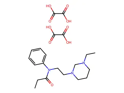 C17H27N3O.2C2H2O4.1/2H2O structure