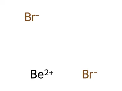 溴化鈹 structure