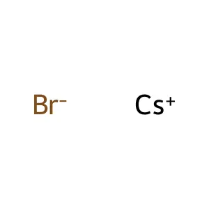 溴化銫 structure