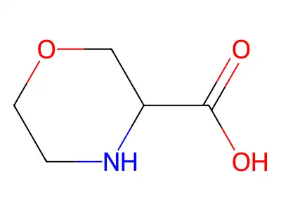 (S)-morpholine-3-carboxylic acid structure