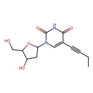 5-Butynyl-dUrd structure