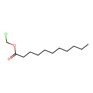 Chloromethyl undecanoate structure
