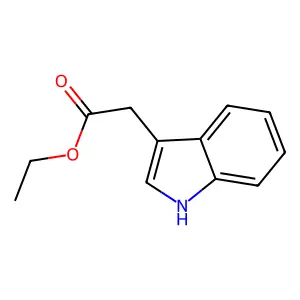 Ethyl 1H-indole-3-acetate structure