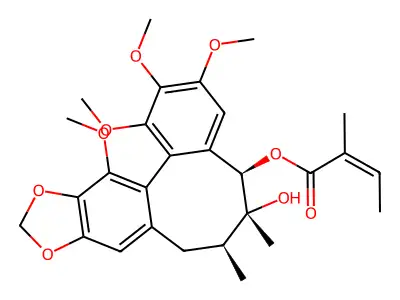 Schisantherin C structure