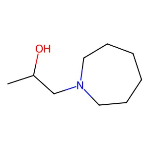 Hexahydro-alpha-methyl-1H-azepine-1-ethanol structure