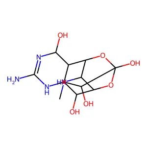 6-(Methylamino)tetrodotoxin structure