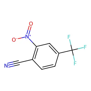 2-硝基-4-(三氟甲基)苯甲腈 structure