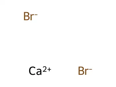溴化钙 structure