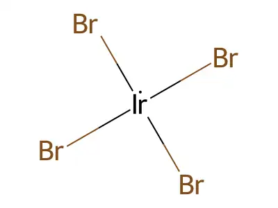 Iridiumtetrabromide structure