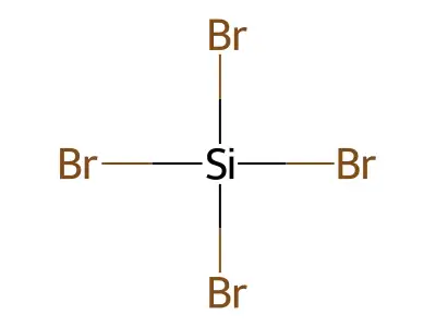 四溴化硅 structure