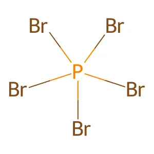 五溴化磷 structure