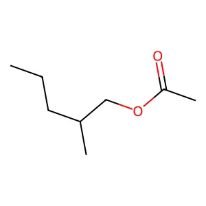1-Pentanol, 2-methyl-, 1-acetate structure