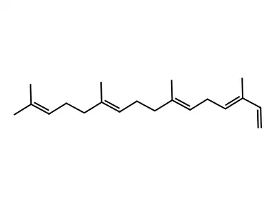 (E,E,E)-alpha-Springene structure