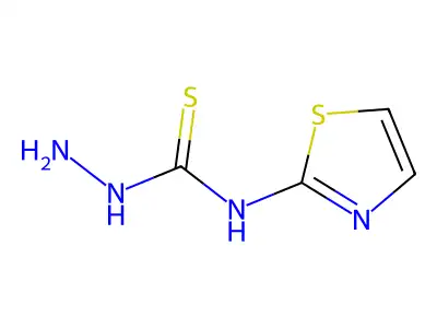 Hydrazinecarbothioamide, N-2-thiazolyl- structure