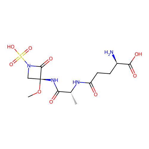 Sulfazecin structure