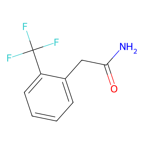 2-(2-(Trifluoromethyl)phenyl)acetamide structure