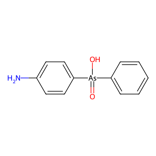 (4-aminophenyl)phenylarsinic acid structure
