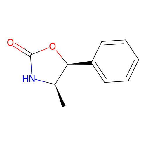 (4R,5S)-(+)-4-Methyl-5-phenyl-2-oxazolidinone structure