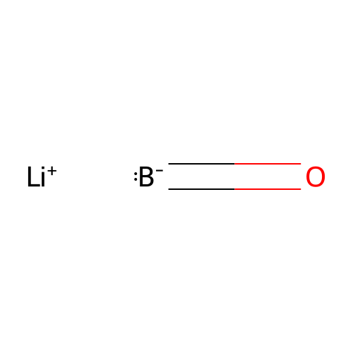 Lithium boron monoxide structure