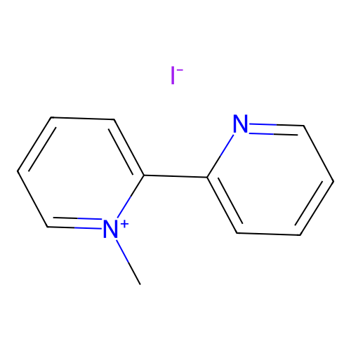 1-Methyl-2-(2-pyridyl)pyridinium Iodide structure