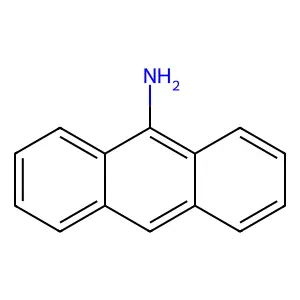 9-Aminoanthracene structure