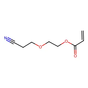 2-(2-Cyanoethoxy)ethyl acrylate structure
