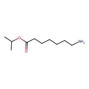 Propan-2-yl 7-aminoheptanoate structure