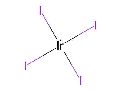 四碘化铱(IV) structure
