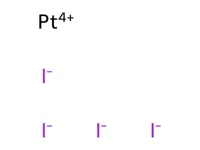 四碘化铂 structure