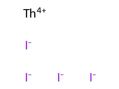 四碘化钍 structure