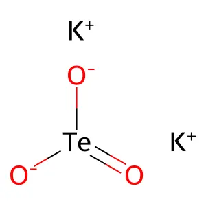 亚碲酸钾 structure