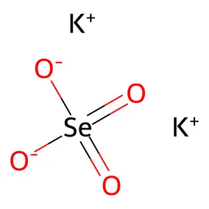 硒酸钾 structure